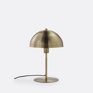 Paddestoel tafellamp, verchroomd ijzer, Capi