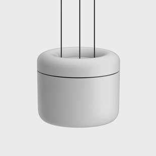 Cavity LED Hanglamp L White Cavity Suspension L Serien Lighting - Woonkamer - Designer - Metaal - 1 lamp