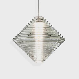 Press Cone hanglamp 3000K Clear Tom Dixon - Woonkamer - Designer - Glas - 1 lamp