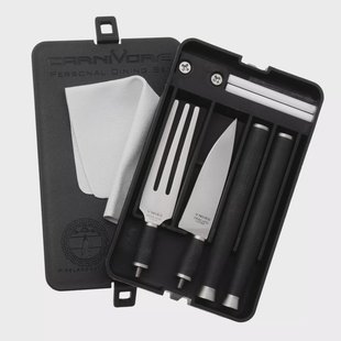 Spartan Blades Carnivore Dining Set PCDS1, 2-delige bestekset, gematteerd