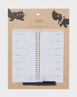 HEMA Takkie en Siepie weekkalender 30x23cm