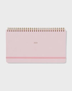 HEMA Agenda 2026 horizontaal 24.5x13.5cm hartjes