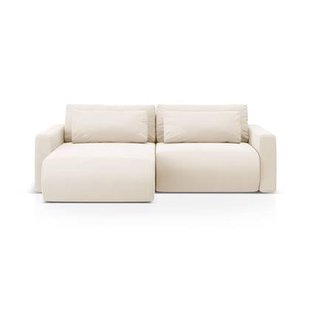 Cosmopolitan Design Hoekslaapbank met opbergvak Belfast links|rechts