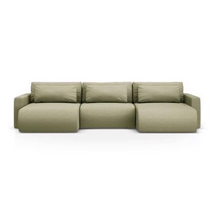 Cosmopolitan Design U-slaapbank met opbergvak Belfast