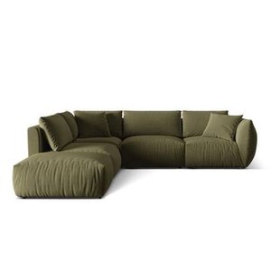 Micadoni Hoekbank Christ 4-zits links velvet