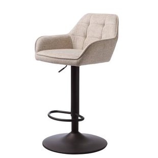 Giga Living - Barkruk Zandkleur - Draaibaar - Nolan - Set van 2