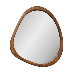 Artichok Adeline Organische Wandspiegel Bruin - 47 x 44 cm