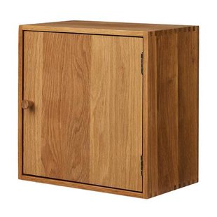 Artichok Abigail Eikenhouten Wandkast Met Deur Naturel