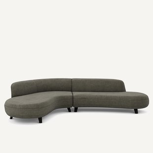 Katoen/linnen hoekbank Rosebury design E.Gallina