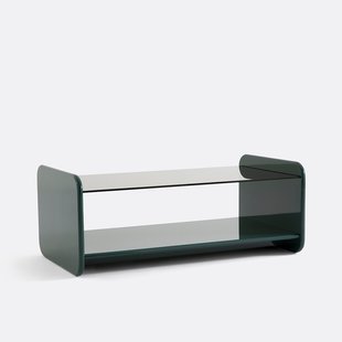 Salontafel van lak en gehard glas, Ericson