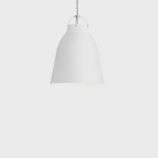 Caravaggio™ P3 hanglamp wit Caravaggio P3 FRITZ HANSEN - Woonkamer - Designer - Metaal - 1 lamp