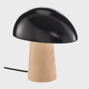 Night Owl Tafellamp Matte Midnight Blue/Ash FRITZ HANSEN - Woonkamer - Designer - Hout - Met lampenkap