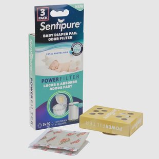 Sentipure Luieremmer geurfilter 3 pack