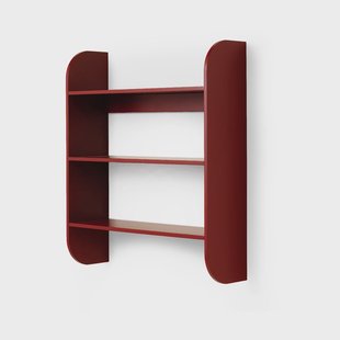 TÔNN furniture Strapats wandplank 62x73,6 cm Burgundy