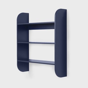 TÔNN furniture Strapats wandplank 62x73,6 cm Midnight blue