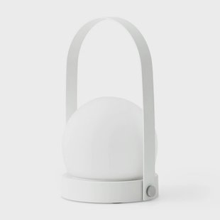 Carrie Portable Taffellamp White Audo Copenhagen - Woonkamer - Designer - Metaal
