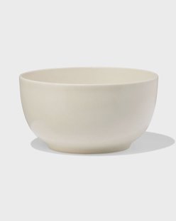 HEMA Kom Ø14cm Puur aardewerk gebroken wit (gebroken wit)