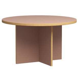 HKliving Dining Table Eettafel&Oslash;130 Clay