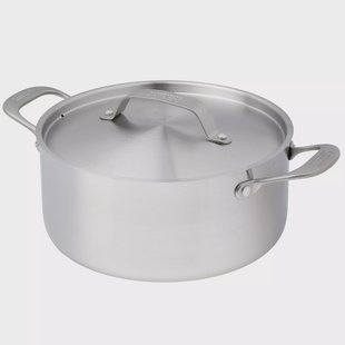 Skottsberg Stainless Steel 535704 kookpan met deksel, 24 cm