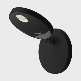 Demetra spot, dimbaar 2.700 K zwart Demetra Spotlight Artemide - Woonkamer - Designer - Metaal - Rond