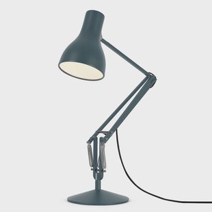 Type 75 tafellamp leigrijs Anglepoise - Werkkamer / Kantoor - Industrieel - Metaal - 1 lamp