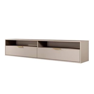 Meubella - TV-Meubel Qipp - Beige - 175 cm