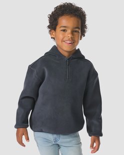 HEMA Kindertrui fleece donkergrijs (donkergrijs)