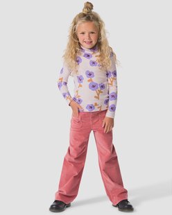 HEMA Kinderbroek velvet roze (roze)
