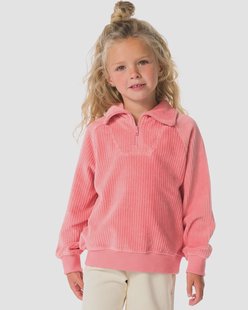 HEMA Kindertrui corduroy roze (roze)