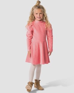 HEMA Kinderjurk corduroy roze (roze)