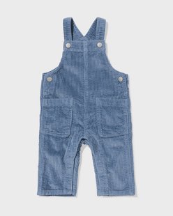 HEMA Babyjumpsuit corduroy blauw (blauw)