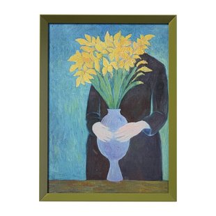 Fotolijst - groen - 13x18 cm