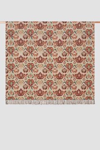 Multicolour sprei met ikat print (200x250 cm)