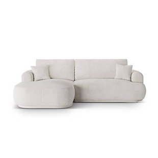 Micadoni Hoekslaapbank links met opbergvak Ella