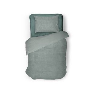 Eleganzzz Dekbedovertrek Teddy Pluche - jade