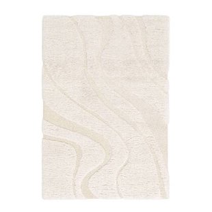 sweeek - Binnentapijt met reliëf patroon, crème