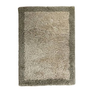 Hoogpolig vloerkleed Pilo groen|beige polyester Interieur05