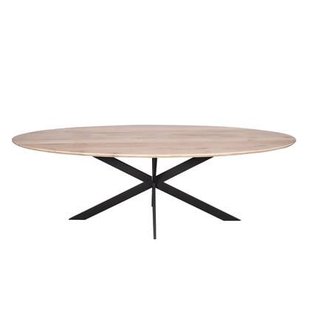 Starfurn Eiken eettafel Ferris | Ovaal 240 cm | Naturel