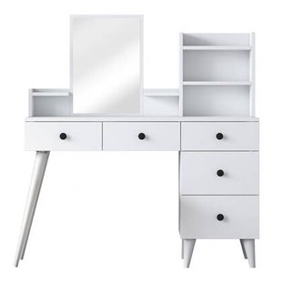 Giga Meubel - Bureau Wit Hout - 99x66x88cm - My Desk