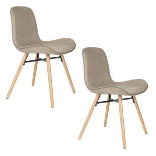 Housecraft Living Eetkamerstoel Ordek set van 2