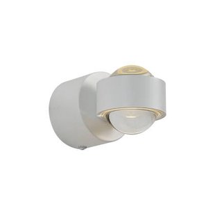 QAZQA Design wandlamp wit incl. LED IP44 - Lens