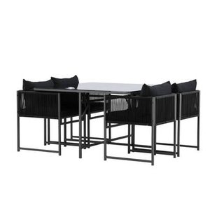 Rebellenclub Sabbia Tuinset - 4-zits - Zwart