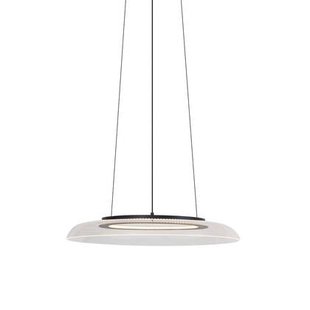 QAZQA Design hanglamp zwart en transparant 3-staps dimbaar -