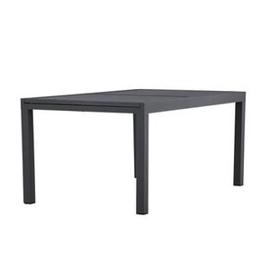 Rebellenclub Grano Tuintafel - 160 x 100 cm - Zwart