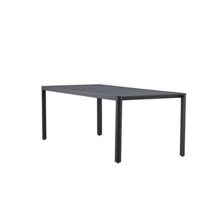 Rebellenclub Minosa Tuintafel - 200 x 90 cm - Zwart