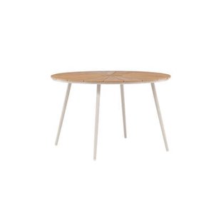 Rebellenclub Nella Tuintafel - ø120cm - Beige