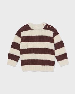 HEMA Babytrui strepen bruin (bruin)