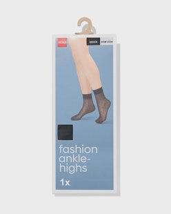 HEMA Fashion pantysokken stippen zwart (zwart)