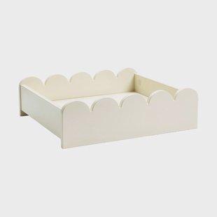 TÔNN furniture Bump dienblad 35x41 cm Off-white