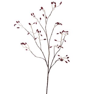 Kunstbloem Bessentak - Oranje - 130 cm